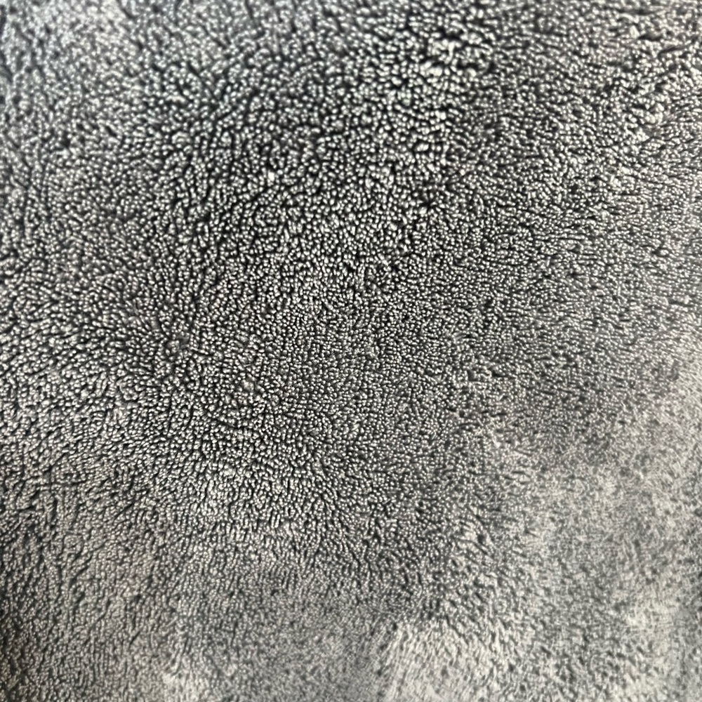 Gray Plush Women's Robe - Picture 3 of 3